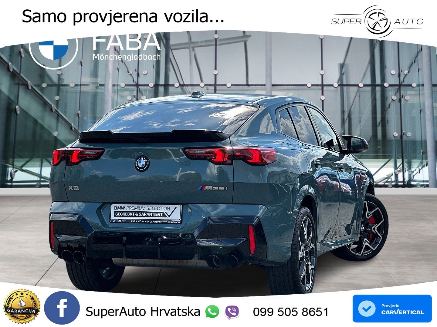 BMW X2 M35i xDrive Steptronic LED+GR SJED+ACC