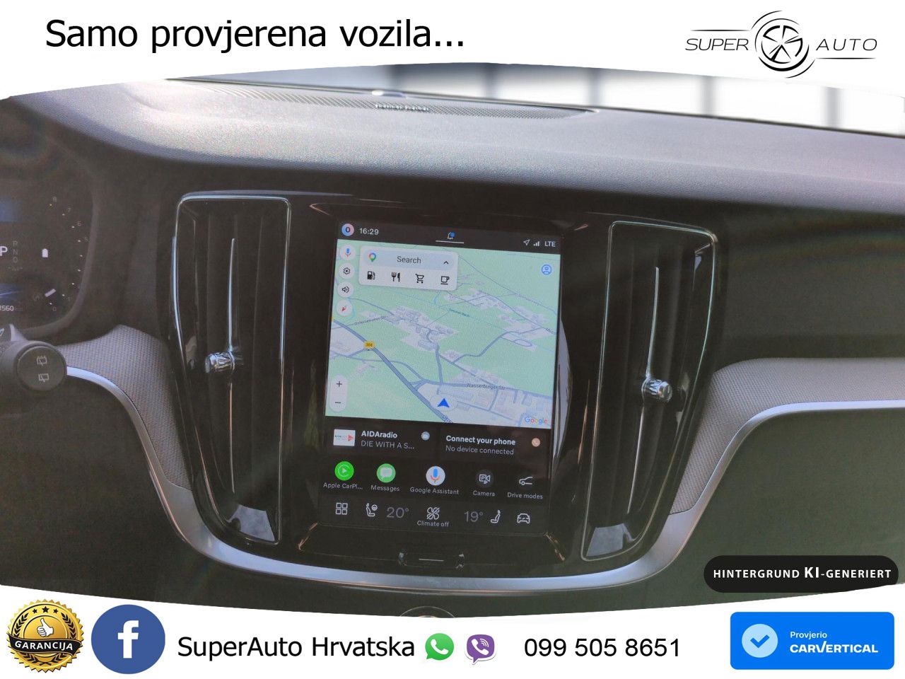 Volvo V60 2.0 B4 Benzin DCT LED+GR SJED+ACC
