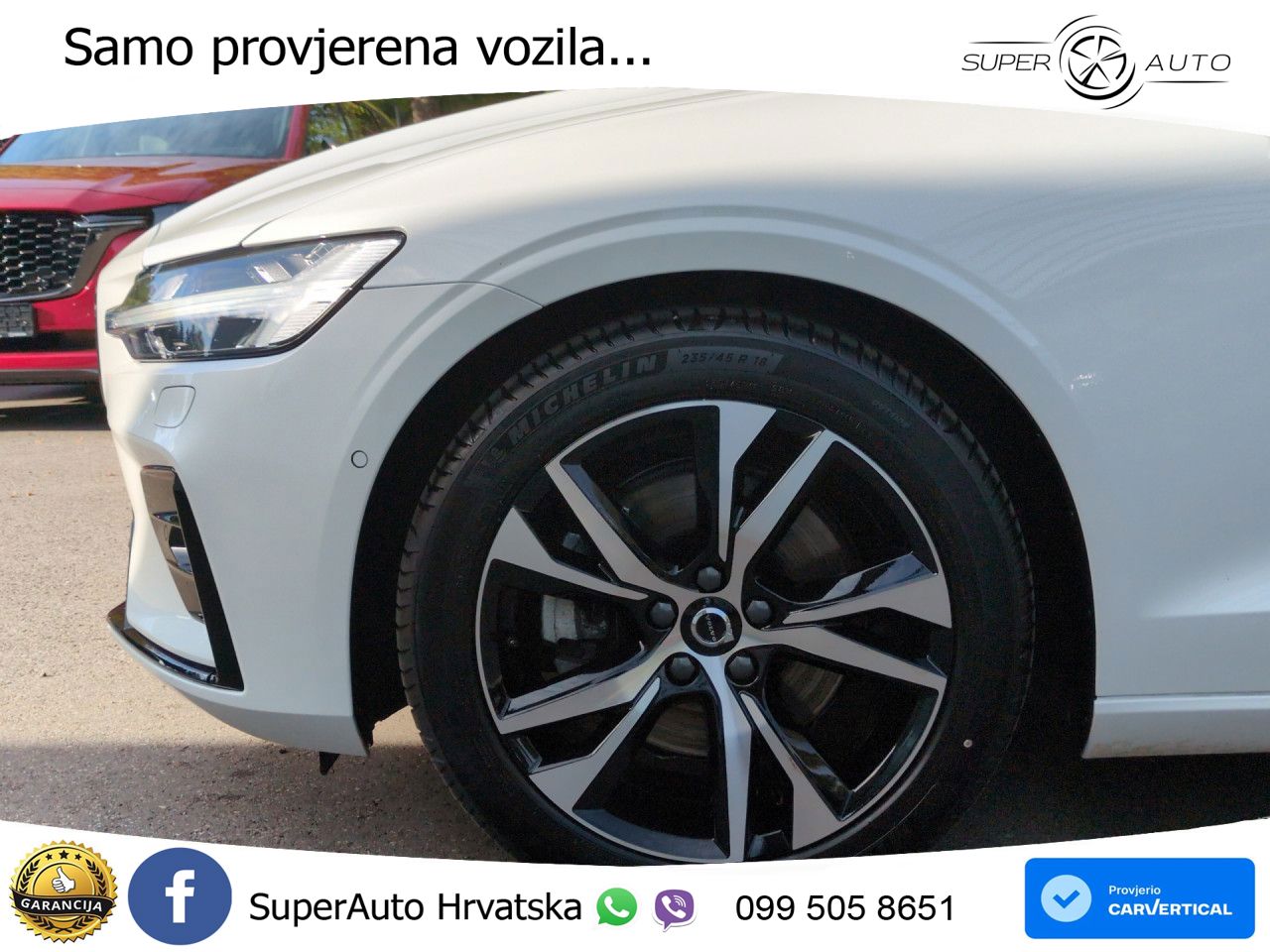 Volvo V60 2.0 B4 Benzin DCT LED+GR SJED+ACC