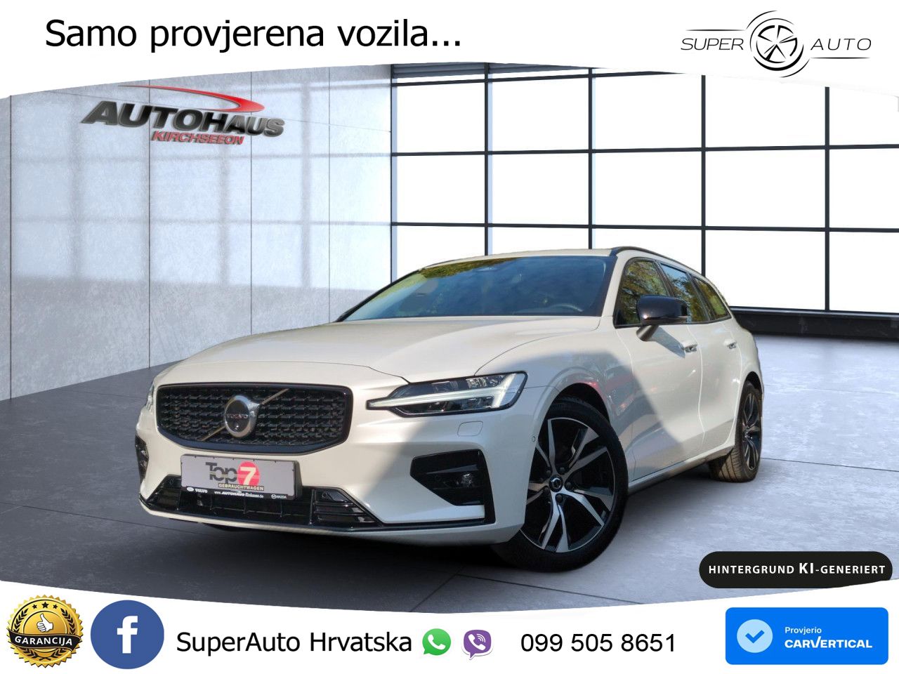 Volvo V60 2.0 B4 Benzin DCT LED+GR SJED+ACC