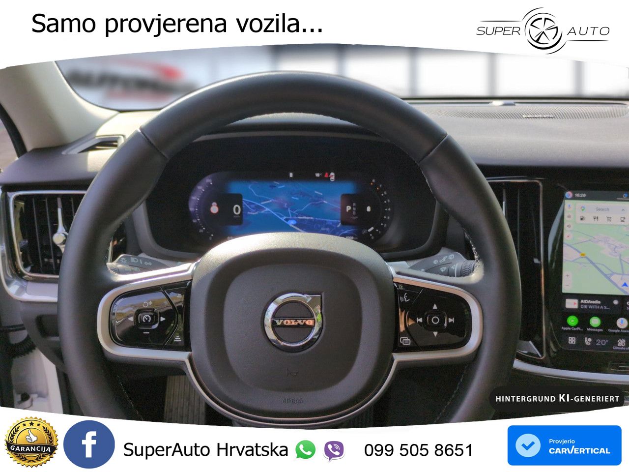 Volvo V60 2.0 B4 Benzin DCT LED+GR SJED+ACC