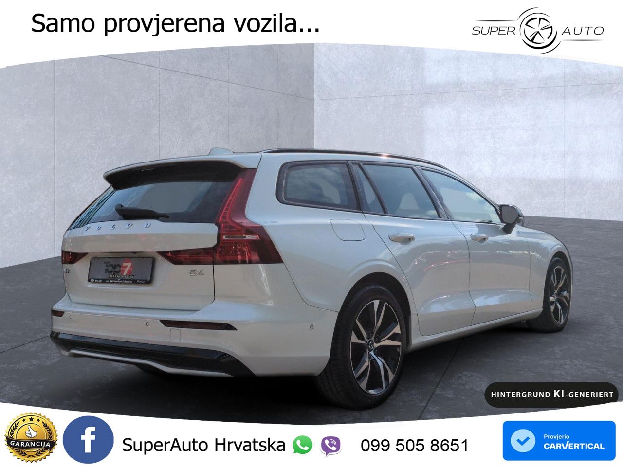 Volvo V60 2.0 B4 Benzin DCT LED+GR SJED+ACC