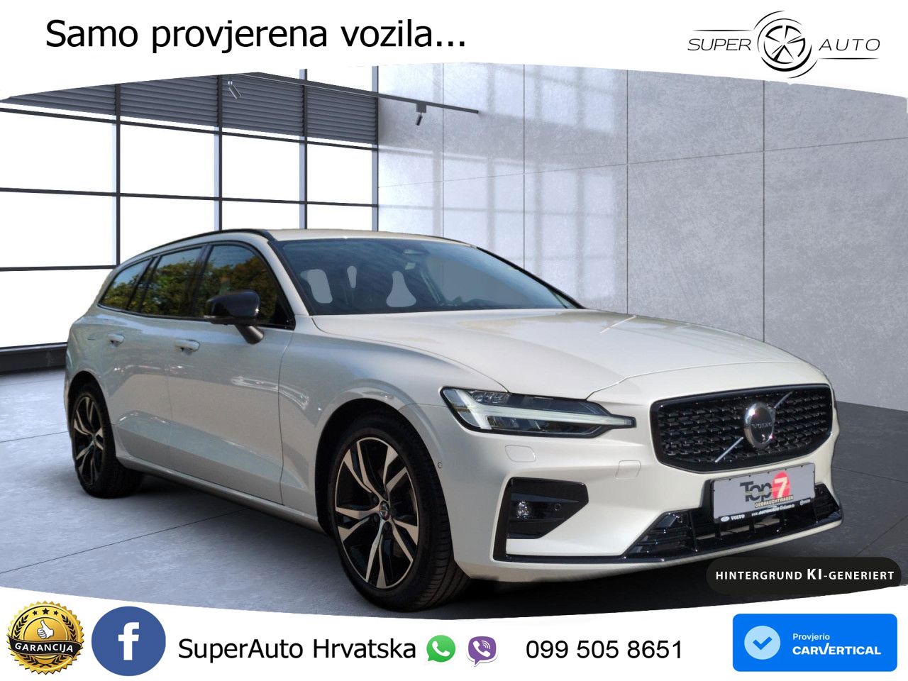 Volvo V60 2.0 B4 Benzin DCT LED+GR SJED+ACC