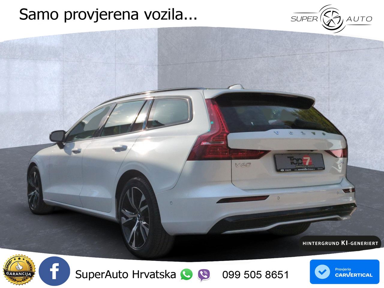 Volvo V60 2.0 B4 Benzin DCT LED+GR SJED+ACC