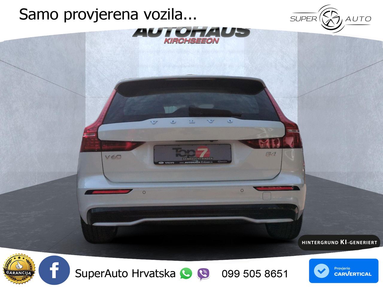 Volvo V60 2.0 B4 Benzin DCT LED+GR SJED+ACC
