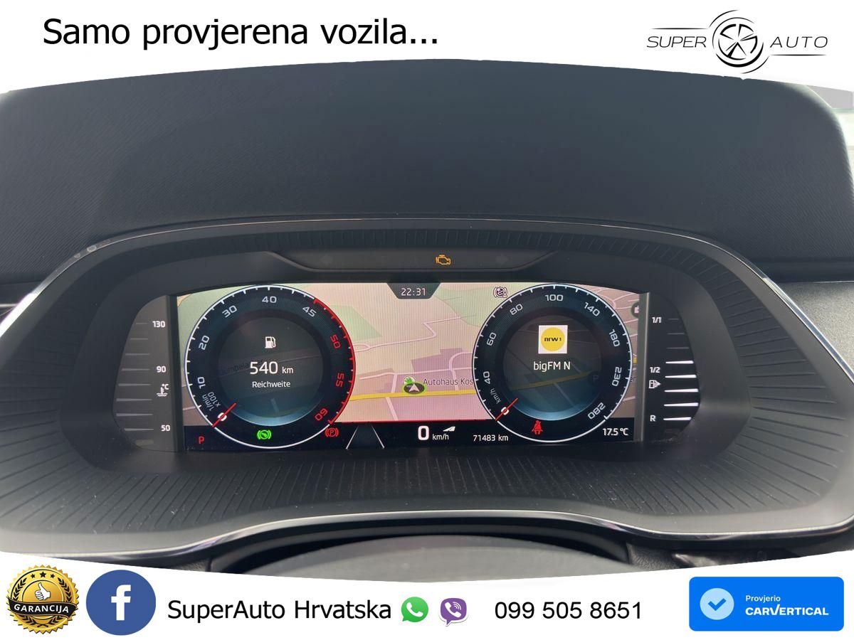 Škoda Octavia Combi RS 2.0 TDI (200 KS) 4x4 DSG