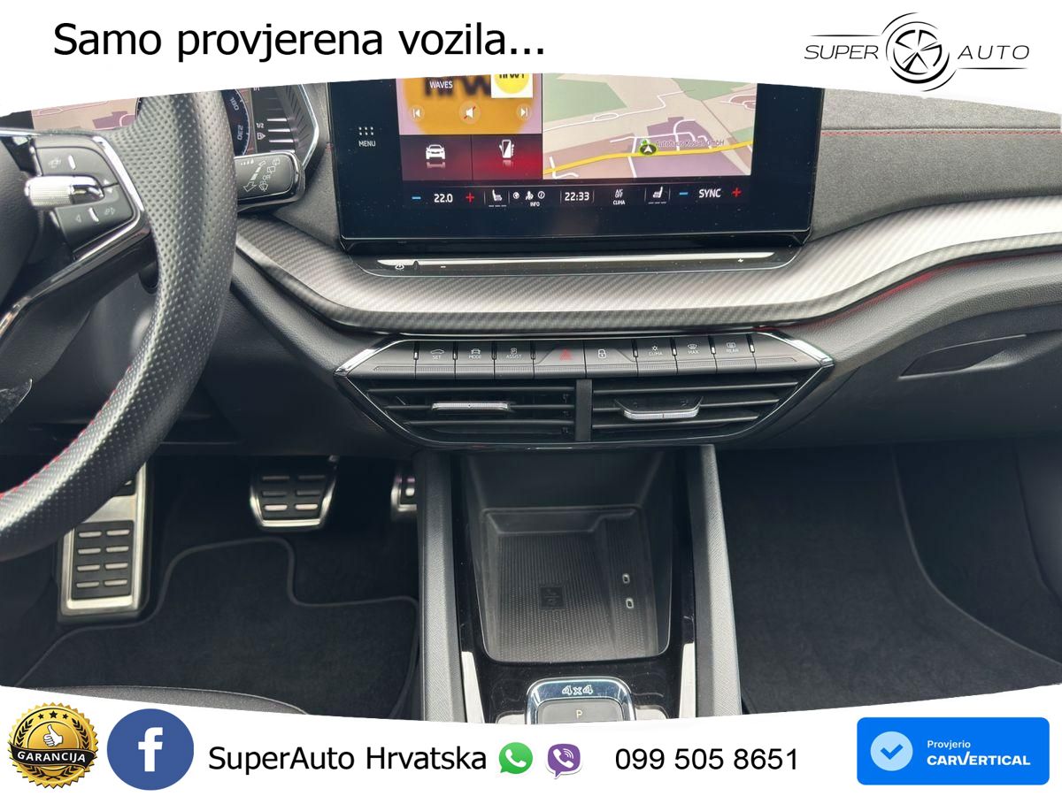 Škoda Octavia Combi RS 2.0 TDI (200 KS) 4x4 DSG