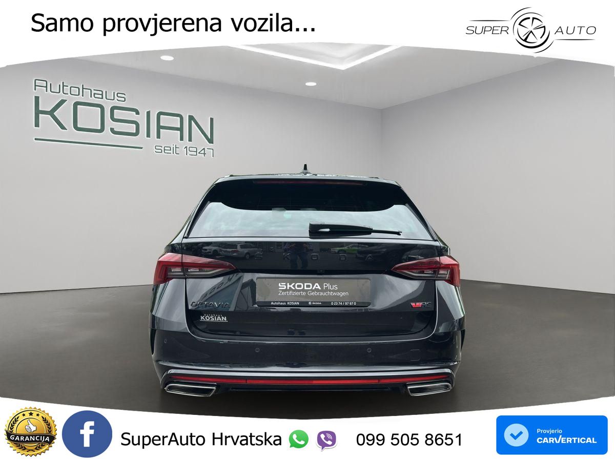 Škoda Octavia Combi RS 2.0 TDI (200 KS) 4x4 DSG