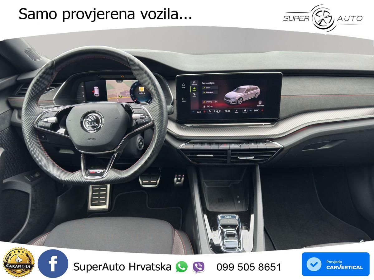 Škoda Octavia Combi RS 2.0 TDI (200 KS) 4x4 DSG