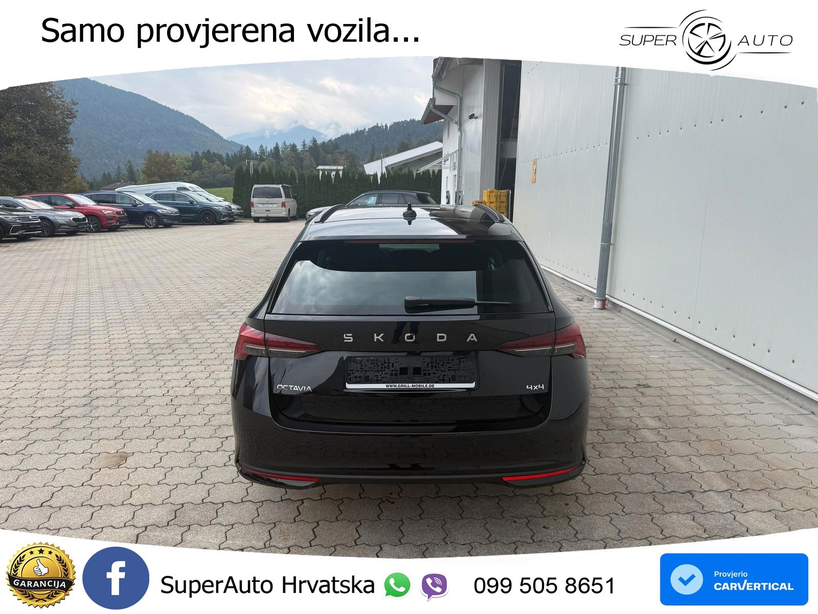 Škoda Octavia Combi 2.0 TSI (204 KS) 4x4 DSG Selection LED+GR SJED+ACC