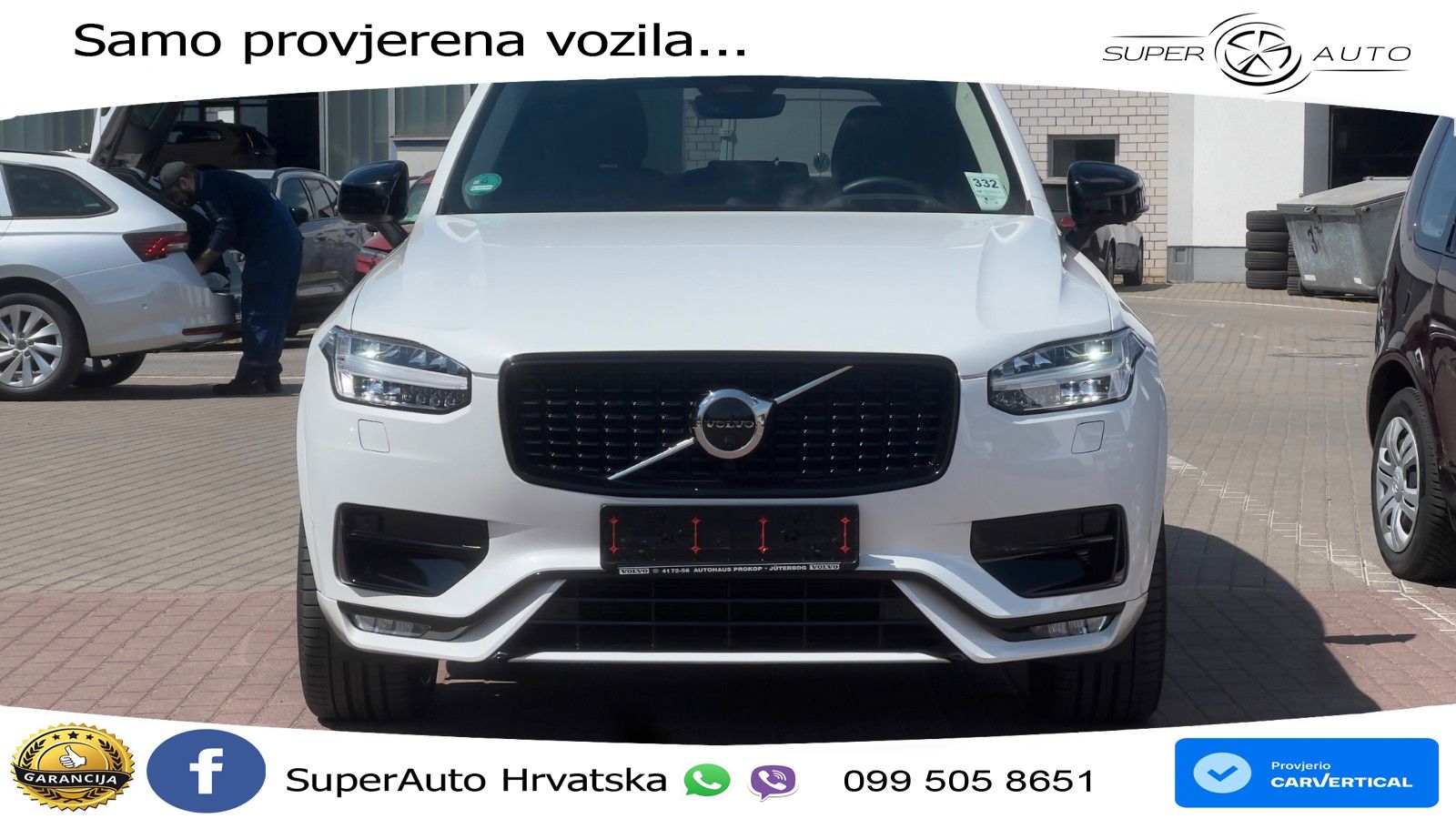 Volvo XC90 2.0 B5 Diesel AWD Automatic ACC+HEAD+4xGR SJED+360+PANO