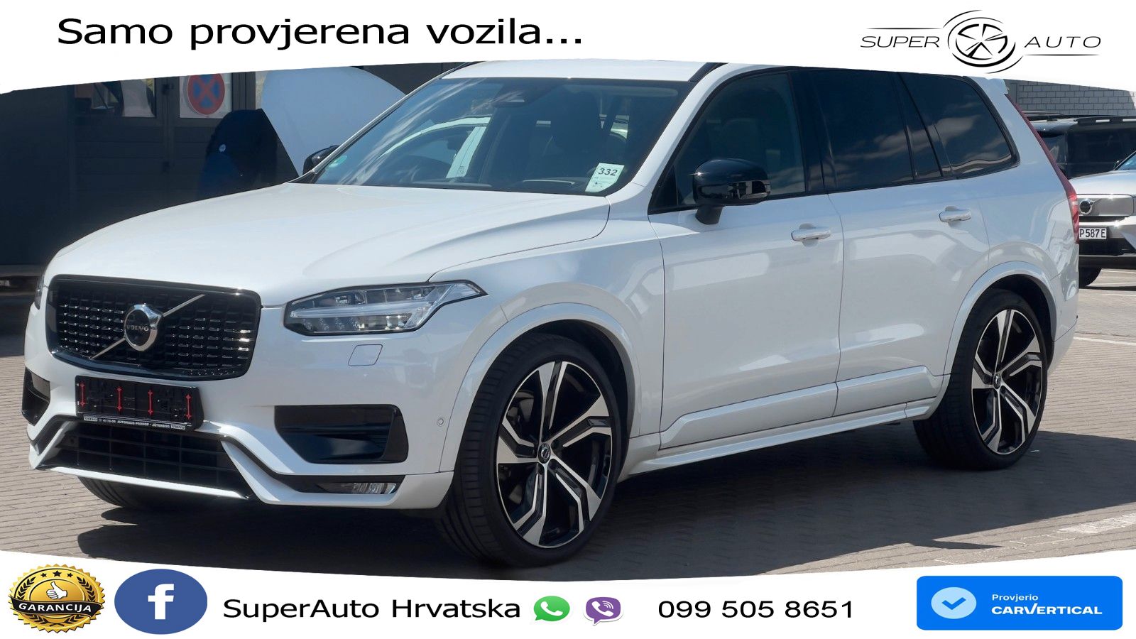 Volvo XC90 2.0 B5 Diesel AWD Automatic ACC+HEAD+4xGR SJED+360+PANO