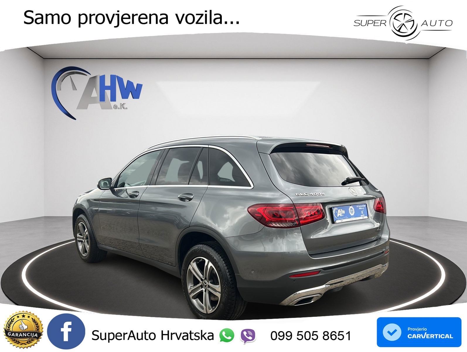 Mercedes GLC 400d (330 KS) 4MATIC 9G-TRONIC AMG LED+GR SJED+ACC