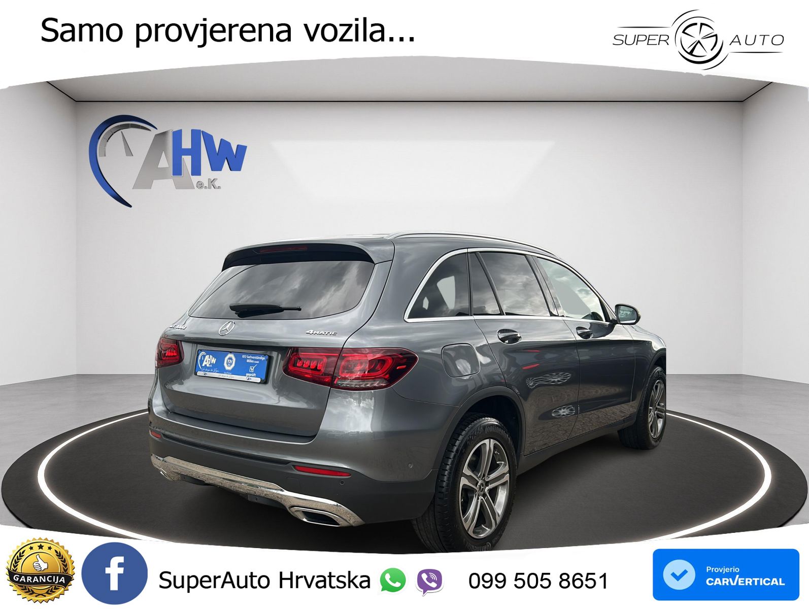 Mercedes GLC 400d (330 KS) 4MATIC 9G-TRONIC AMG LED+GR SJED+ACC