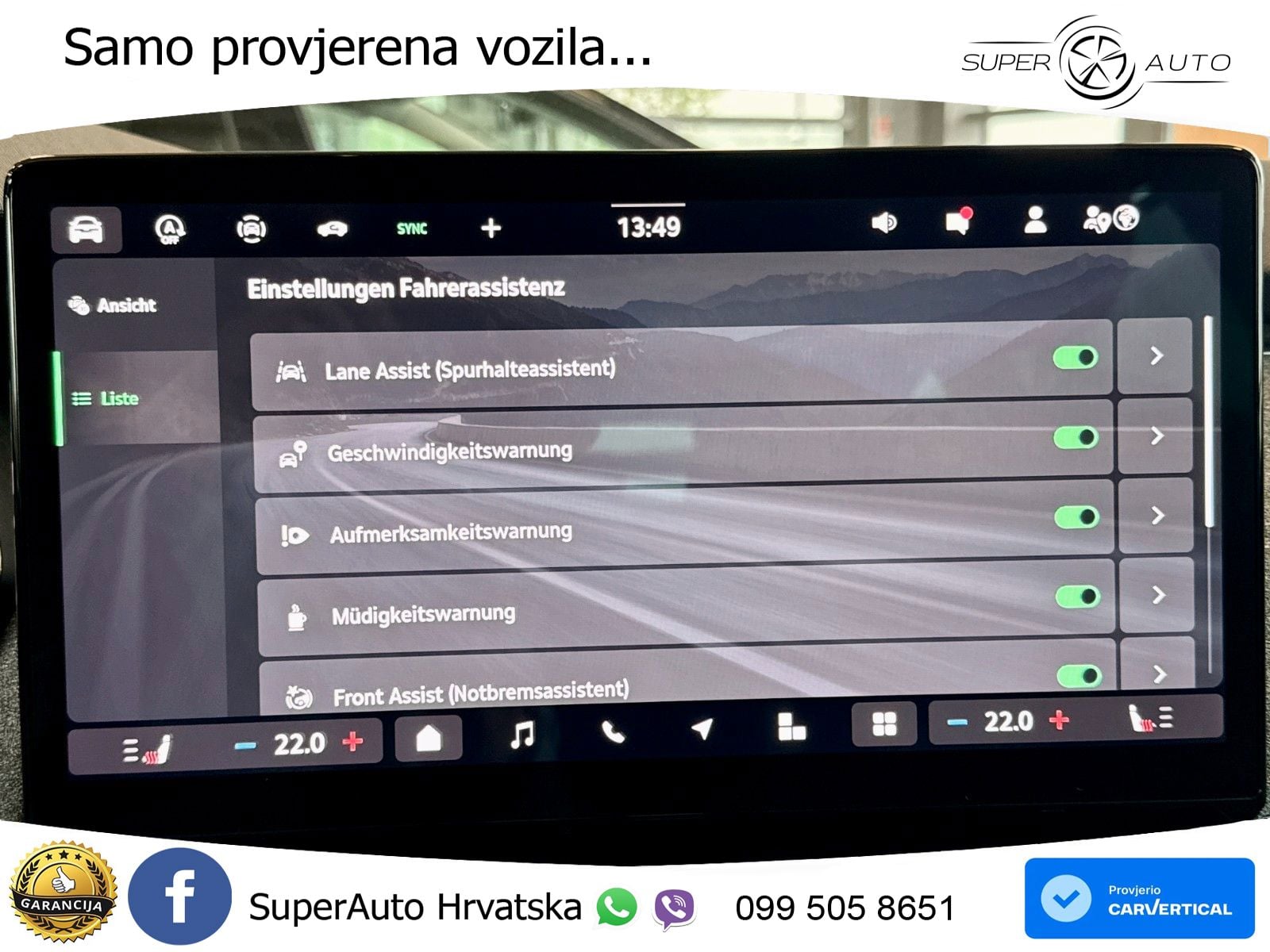 Škoda Octavia Combi 2.0 TDI (150 KS) DSG LED+GR SJED+ACC