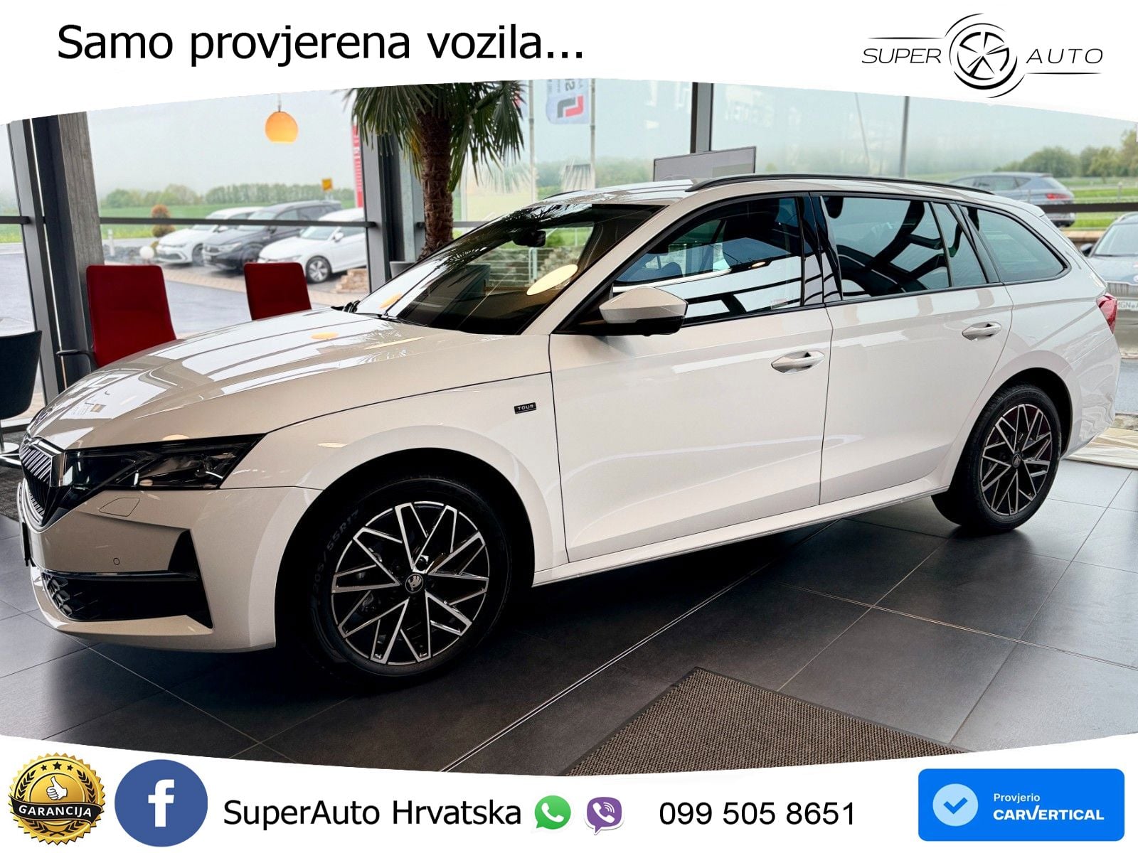 Škoda Octavia Combi 2.0 TDI (150 KS) DSG LED+GR SJED+ACC
