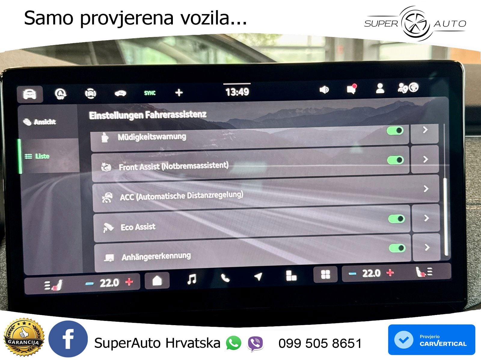 Škoda Octavia Combi 2.0 TDI (150 KS) DSG LED+GR SJED+ACC