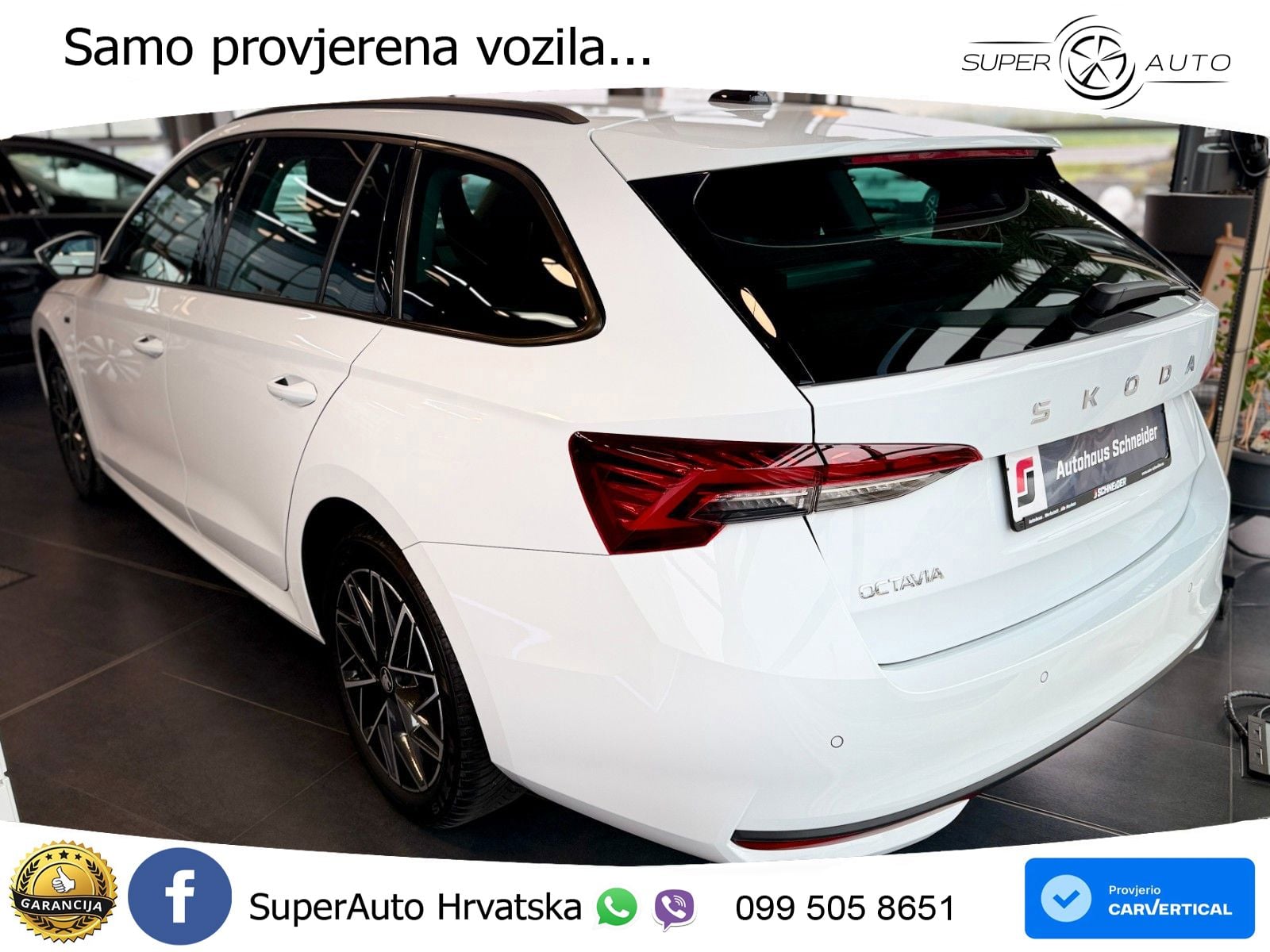 Škoda Octavia Combi 2.0 TDI (150 KS) DSG LED+GR SJED+ACC