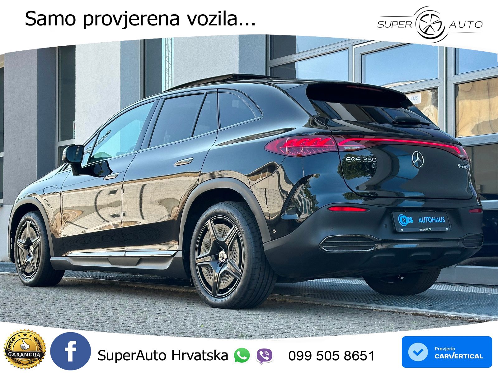 Mercedes EQE SUV 350 98 kWh (292 KS) 4MATIC AMG ACC+HEAD+4xGR SJED+360+PANO