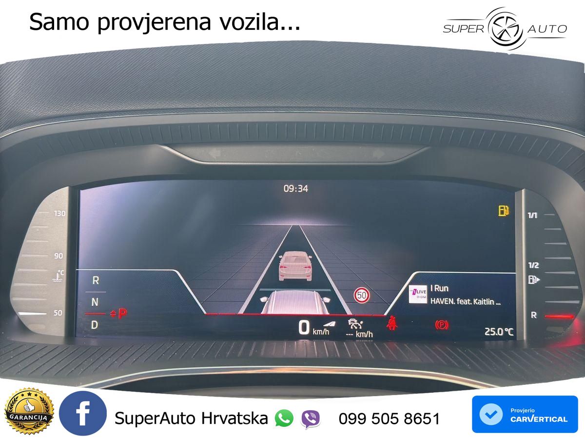 Škoda Octavia Combi RS 2.0 TSI (245 KS) DSG LED+GR SJED+ACC