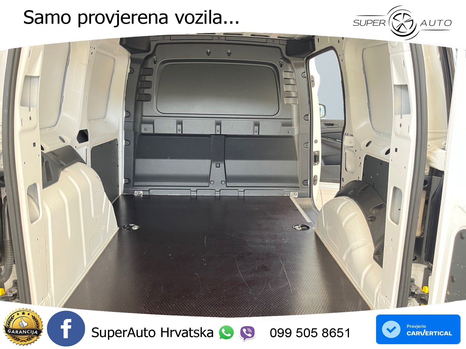 Volkswagen Caddy Cargo EcoProfi 1.5TSI Flügeltüren Tempomat 114 KS