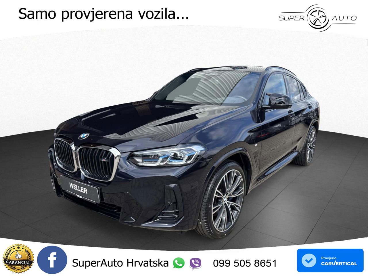 BMW X4 M40d (340 KS) xDrive Steptronic ACC+HEAD+4xGR SJED+360+PANO