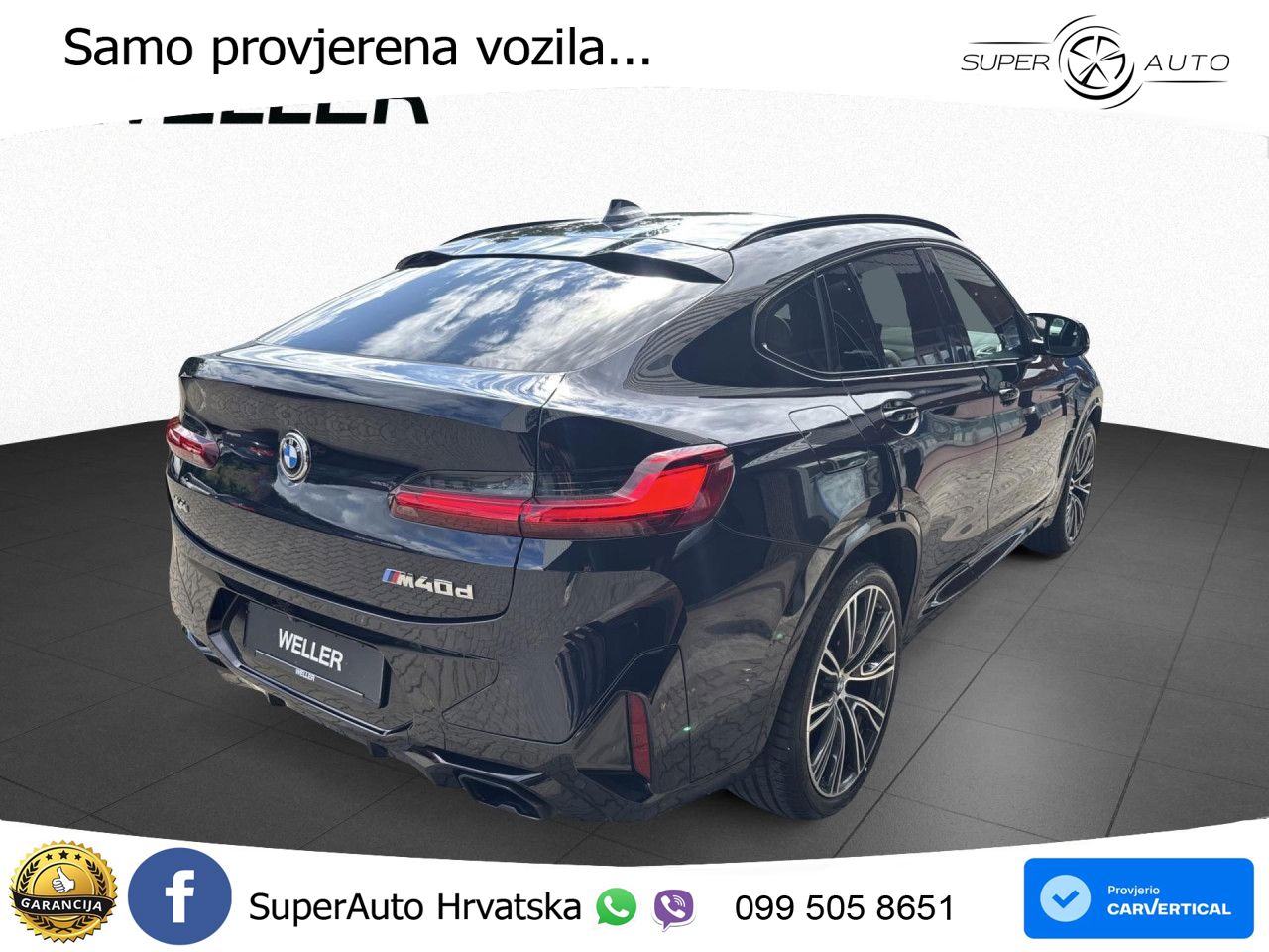 BMW X4 M40d (340 KS) xDrive Steptronic ACC+HEAD+4xGR SJED+360+PANO