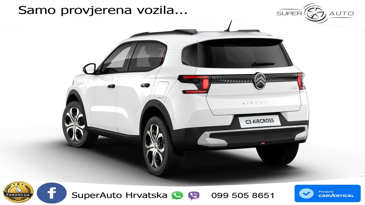 Citroen C3 Aircross 1.2 PureTech (101 KS) 7 Seat PLUS