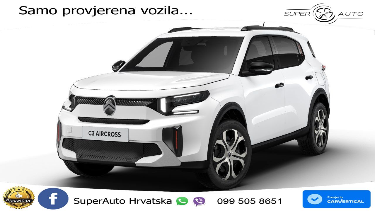 Citroen C3 Aircross 1.2 PureTech (101 KS) 7 Seat PLUS