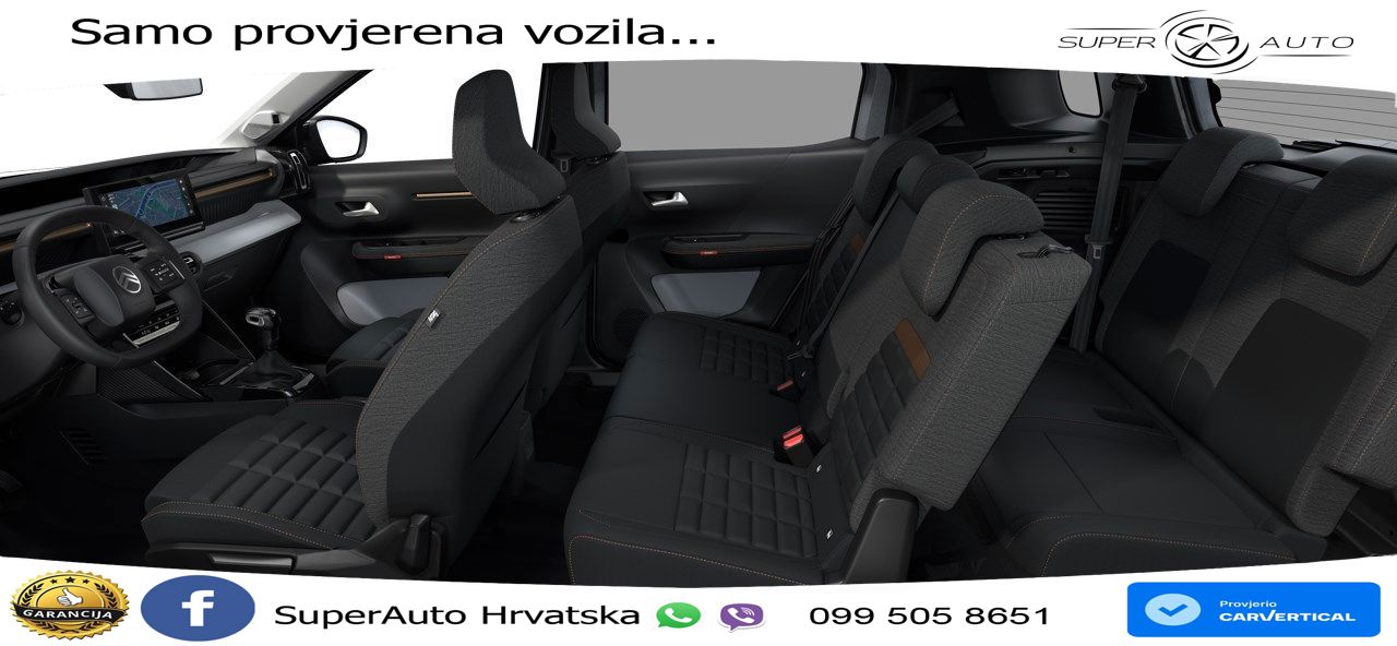 Citroen C3 Aircross 1.2 PureTech (101 KS) 7 Seat PLUS