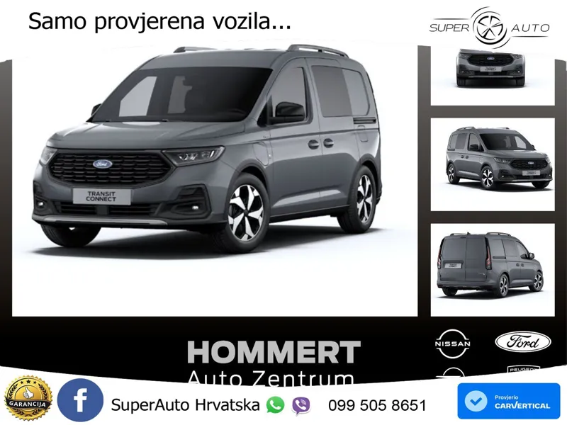 Ford Transit Connect FlexCab Active L2 *NAV*AHK*CAM 122 KS