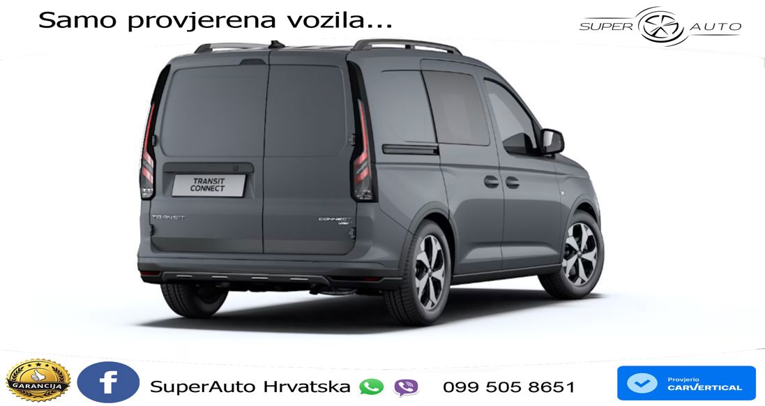 Ford Transit Connect FlexCab Active L2 *NAV*AHK*CAM 122 KS