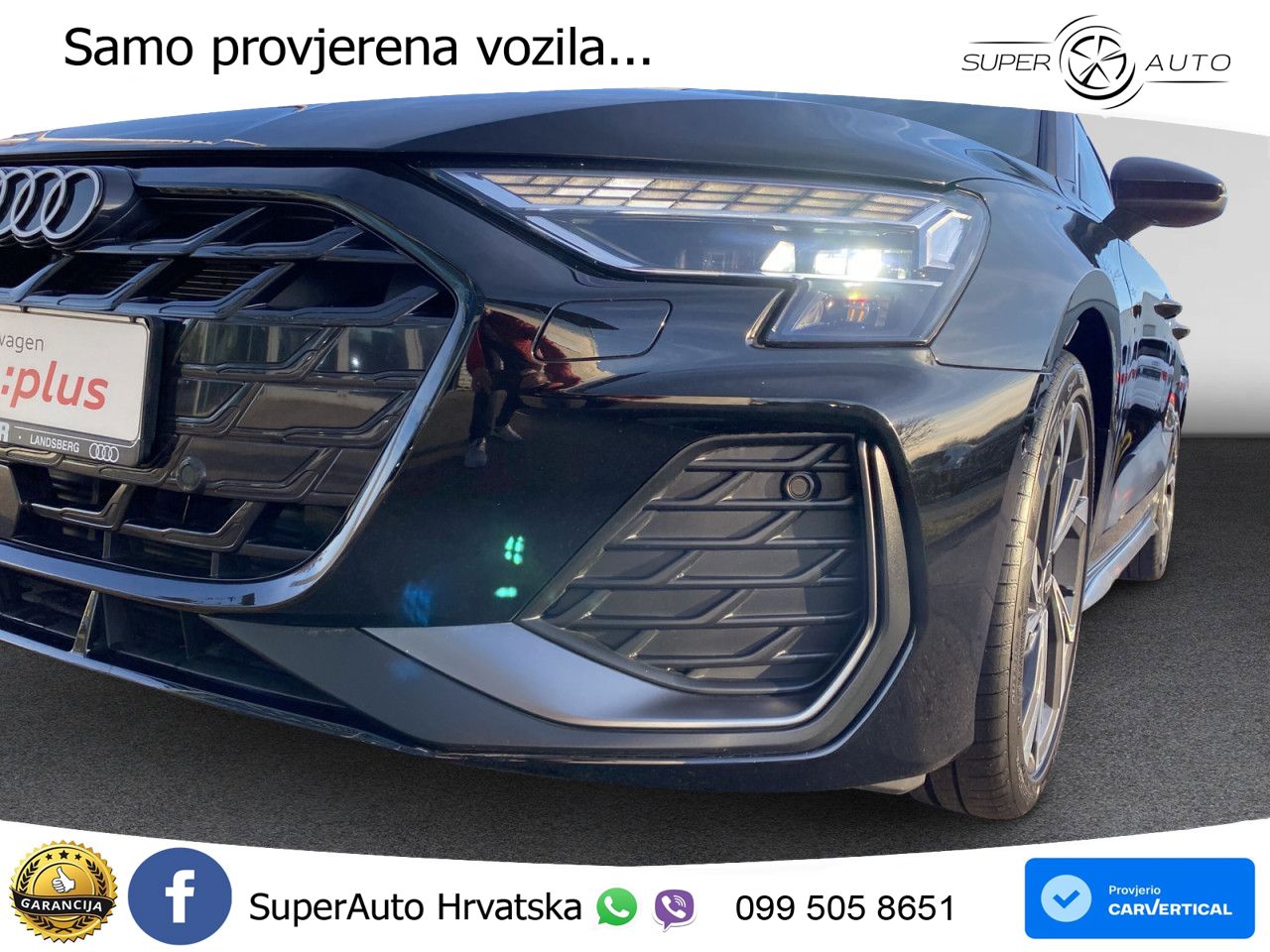 Audi A3 30 TDI (116 KS) S tronic S line LED+GR SJED+ACC