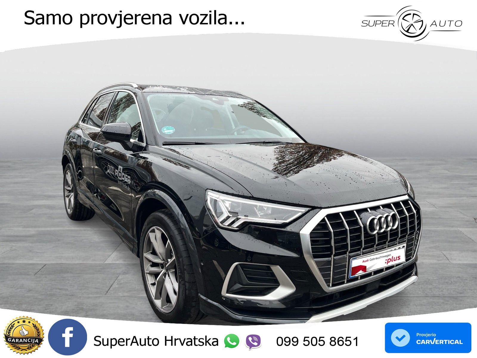 Audi Q3 35 TFSI (150 KS) advanced LED+GR SJED+ACC
