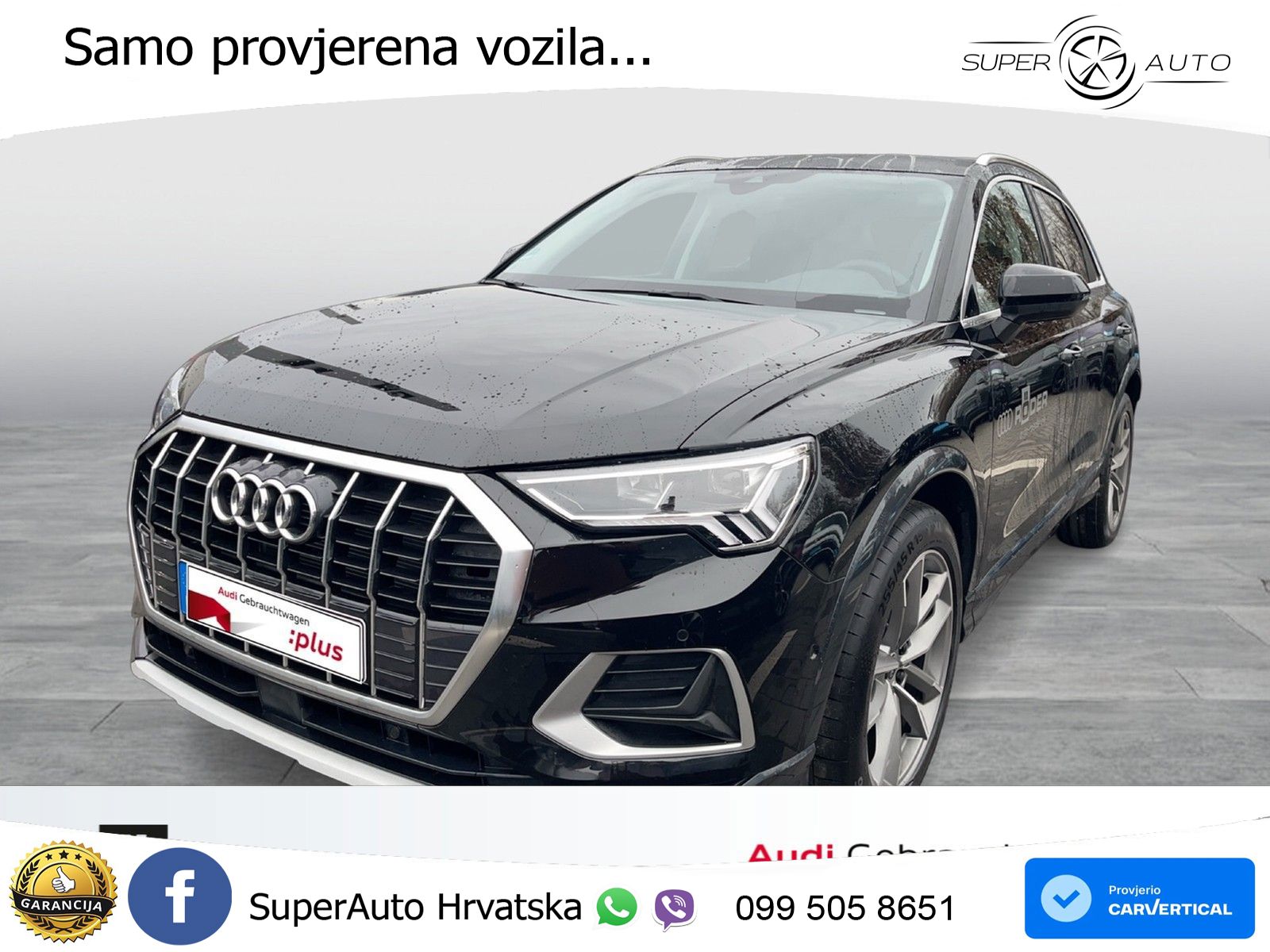 Audi Q3 35 TFSI (150 KS) advanced LED+GR SJED+ACC