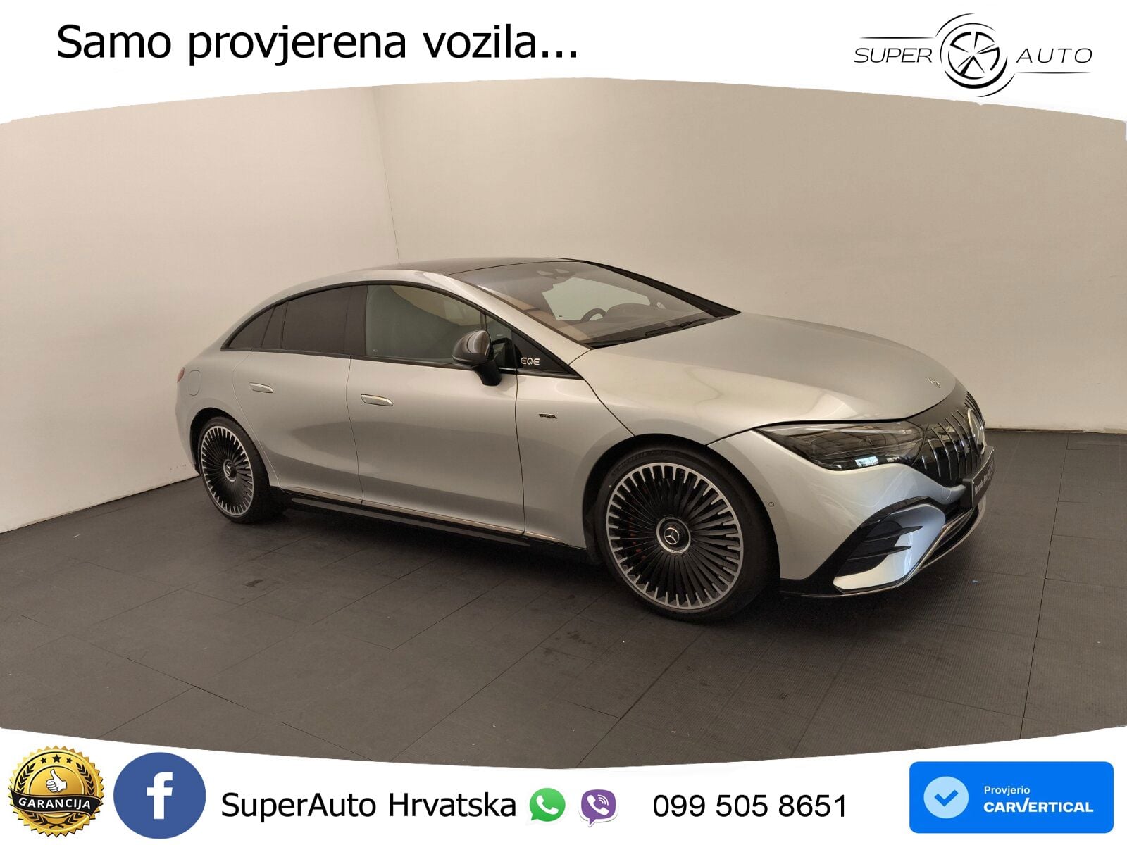 Mercedes EQE AMG 53 100 kWh (625 KS) 4MATIC+ ACC+HEAD+4xGR SJED+360+PANO