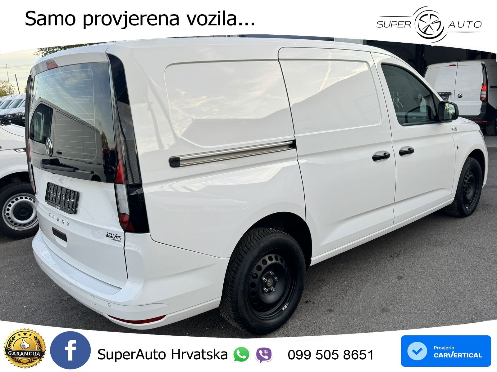 Volkswagen Caddy Maxi Kasten 2.0TDI Kamera*Tempomat*Klima 102 KS
