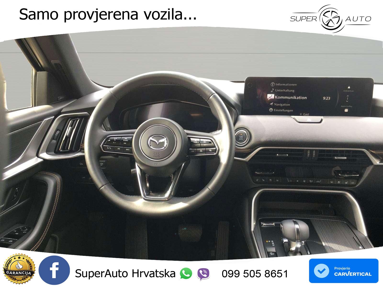 Mazda CX-60 3.3 e-Skyactiv D (254 KS) AWD Automatic LED+GR SJED+ACC