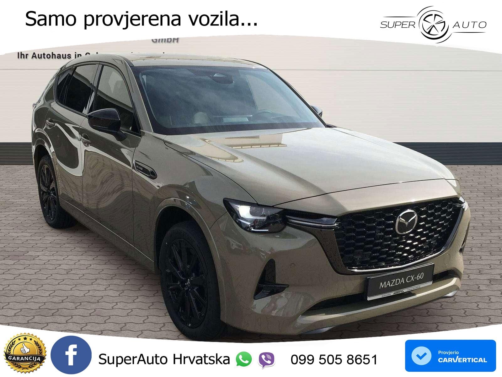 Mazda CX-60 3.3 e-Skyactiv D (254 KS) AWD Automatic LED+GR SJED+ACC