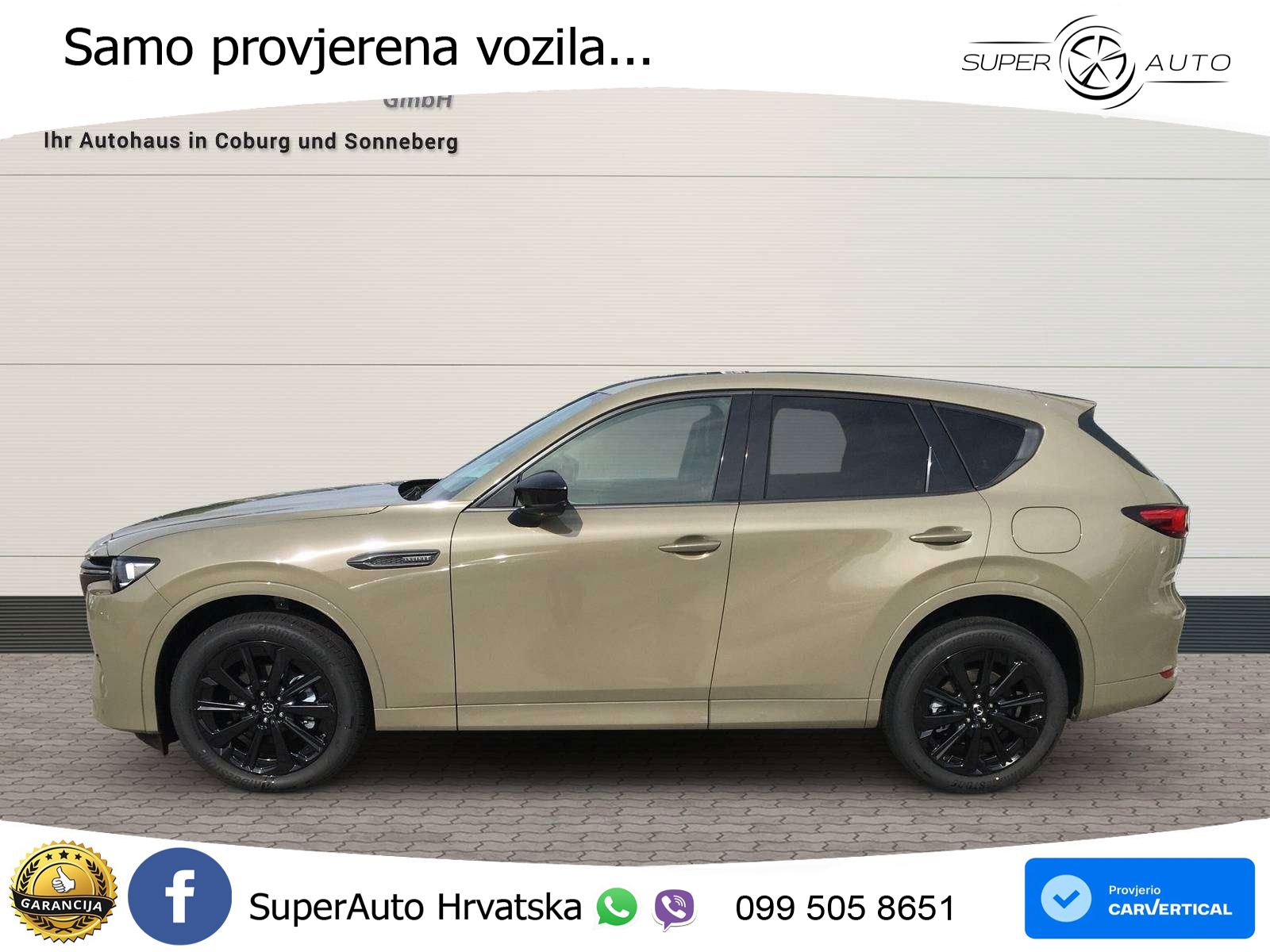 Mazda CX-60 3.3 e-Skyactiv D (254 KS) AWD Automatic LED+GR SJED+ACC