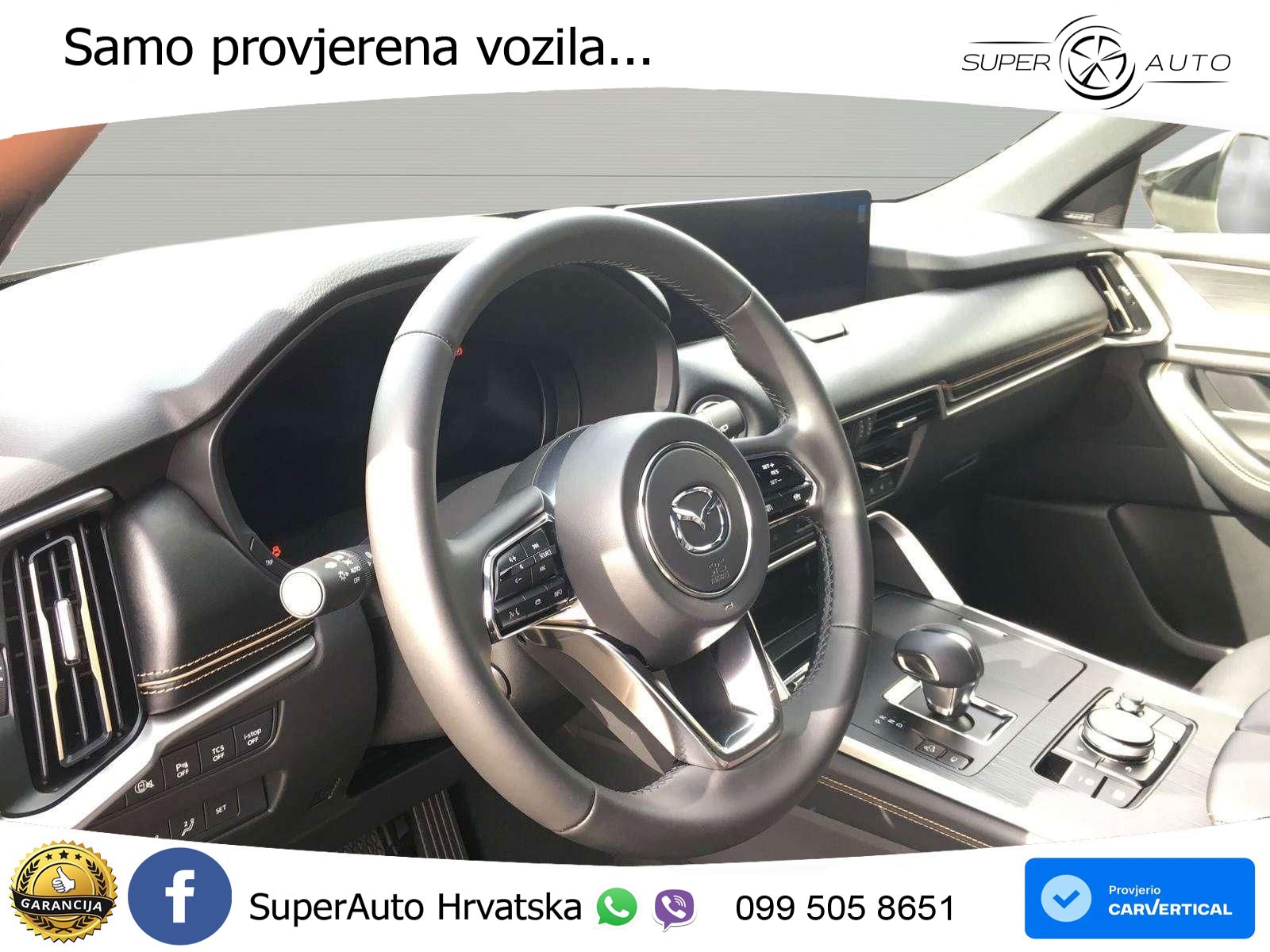 Mazda CX-60 3.3 e-Skyactiv D (254 KS) AWD Automatic LED+GR SJED+ACC