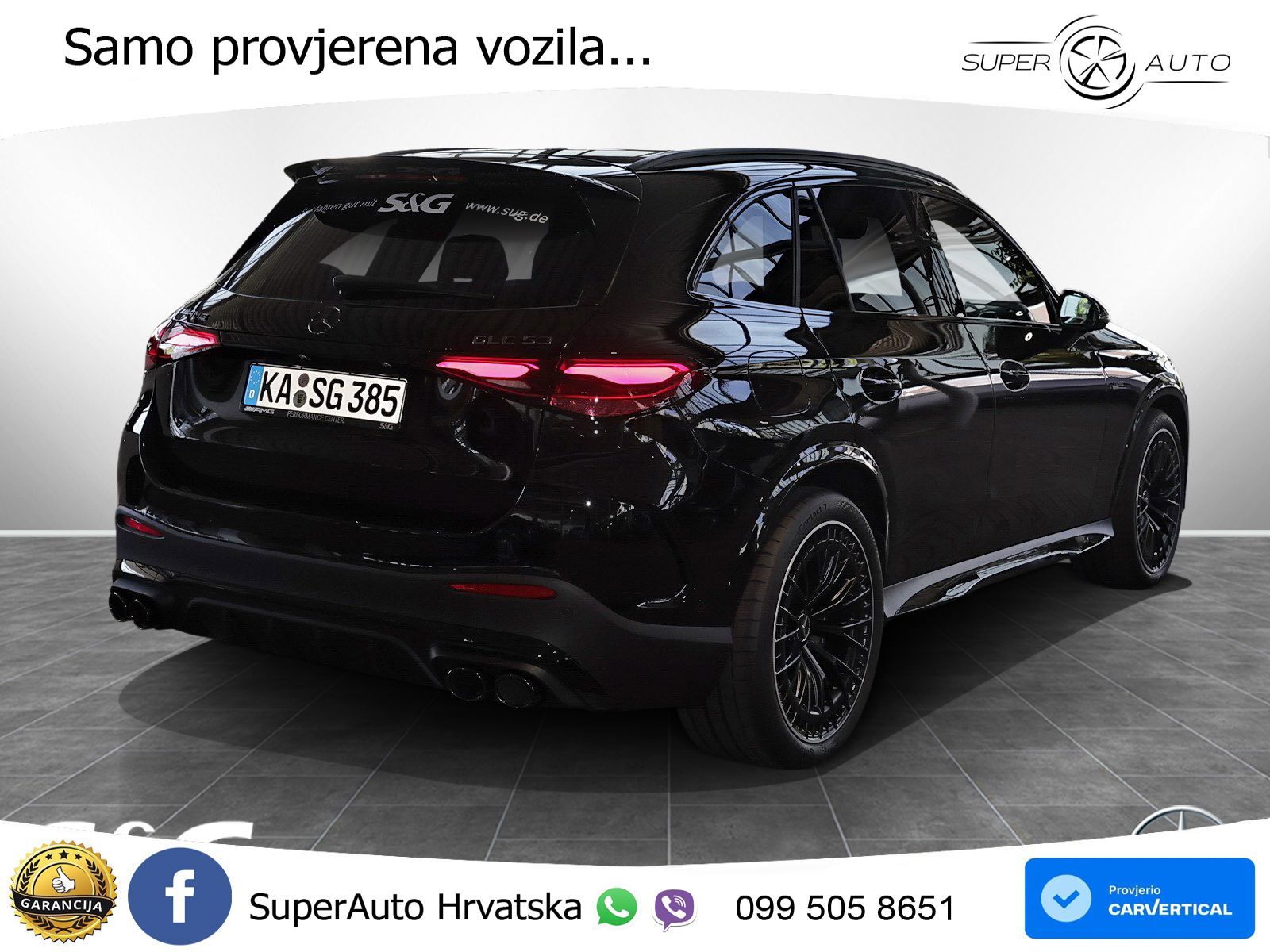 Mercedes AMG GLC 53 (449 KS) 4MATIC+ AMG SPEEDSHIFT TCT 9G ACC+GR SJED+360+PANO