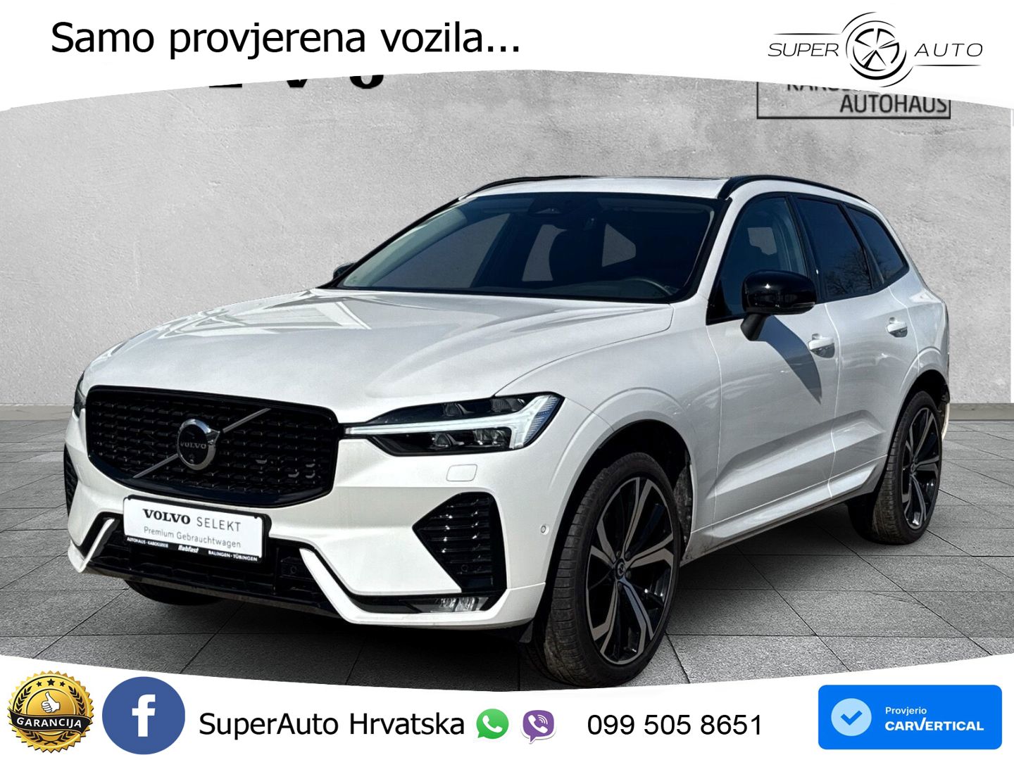 Volvo XC60 B4 Benzin FWD Geartronic ACC+GR SJED+360+PANO