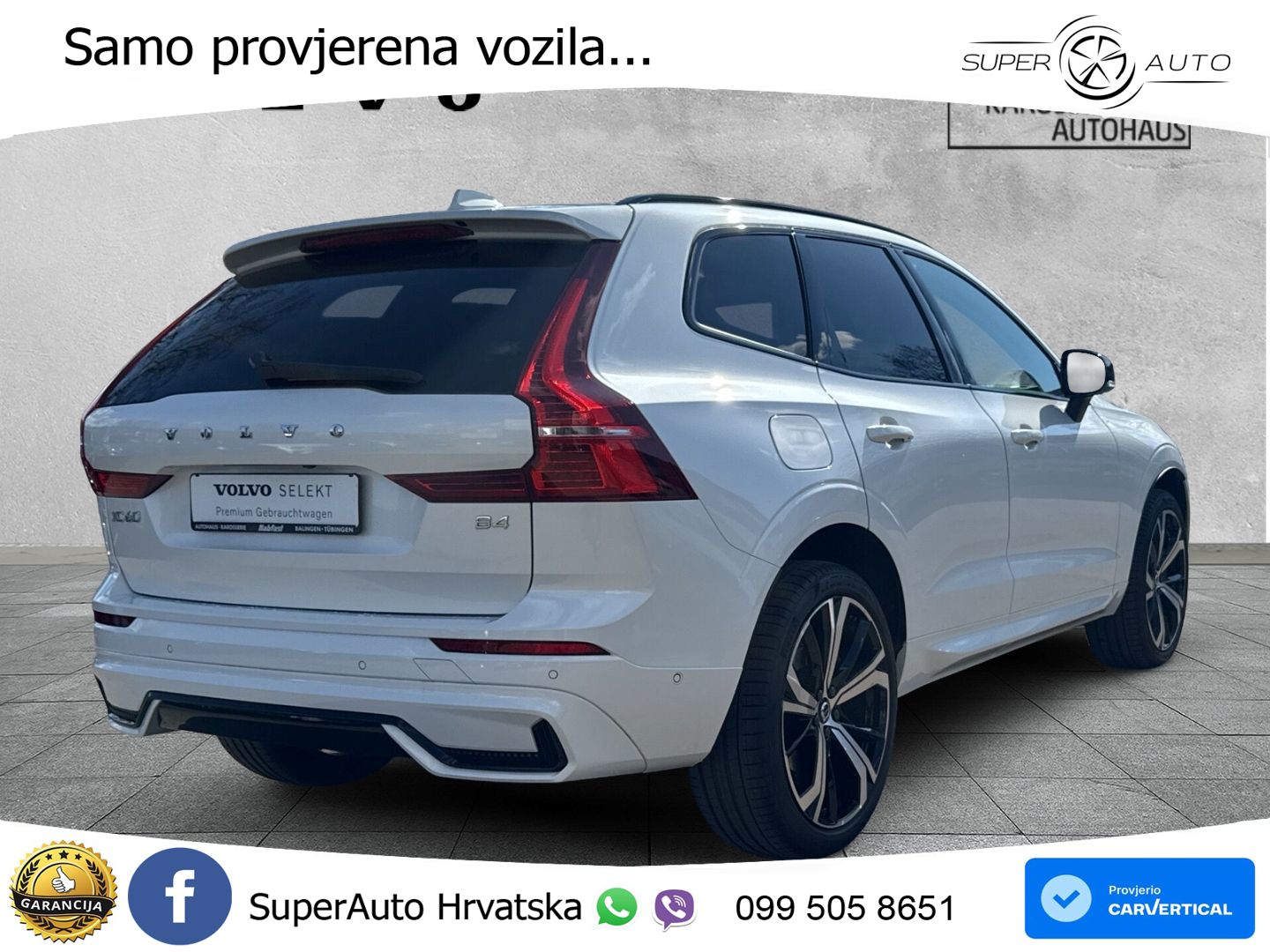 Volvo XC60 B4 Benzin FWD Geartronic ACC+GR SJED+360+PANO