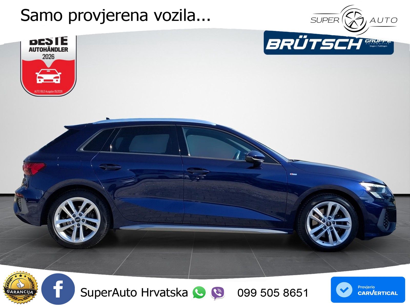 Audi A3 35 TFSI (150 KS) S tronic S line LED+GR SJED+ACC