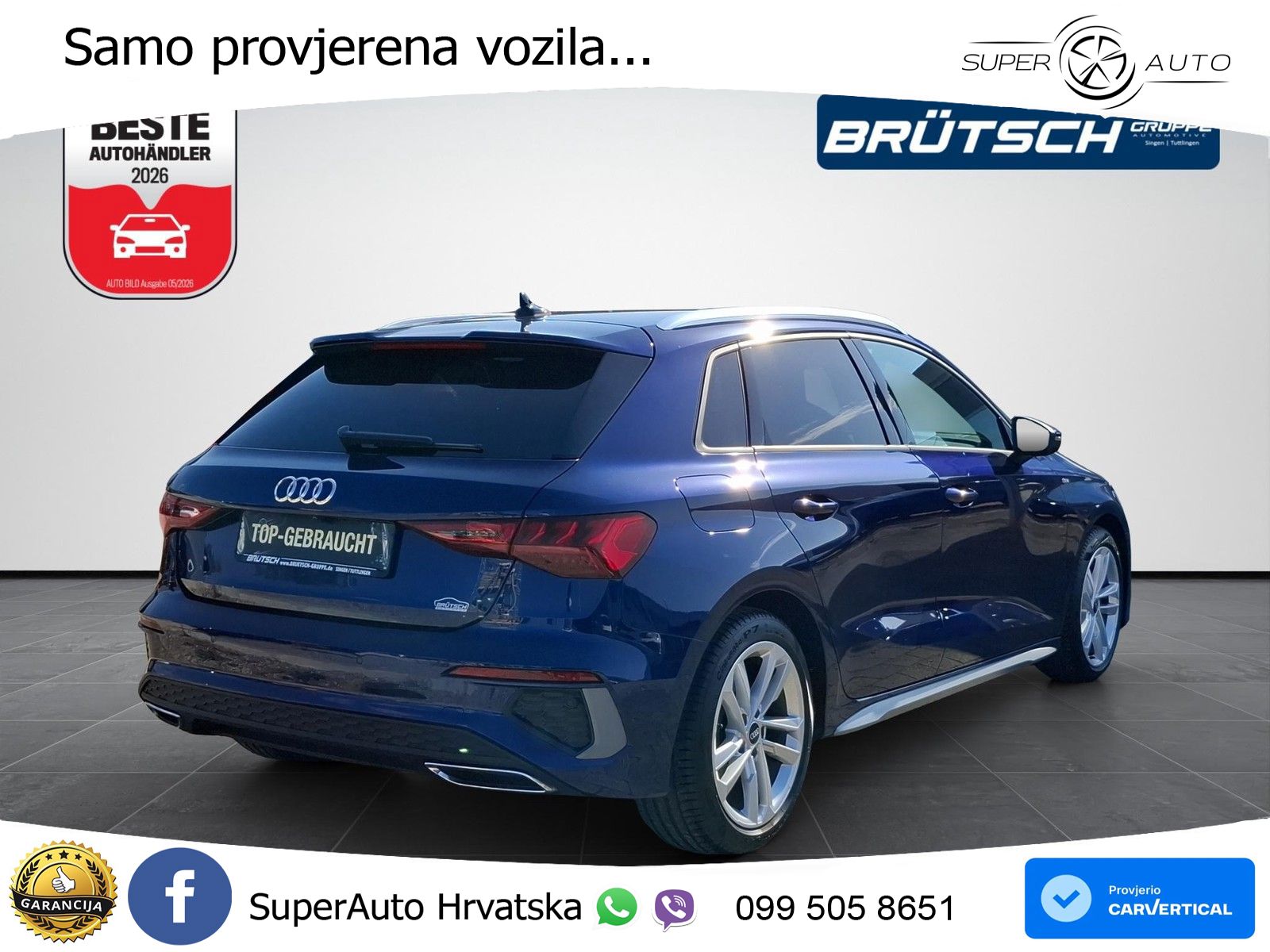 Audi A3 35 TFSI (150 KS) S tronic S line LED+GR SJED+ACC