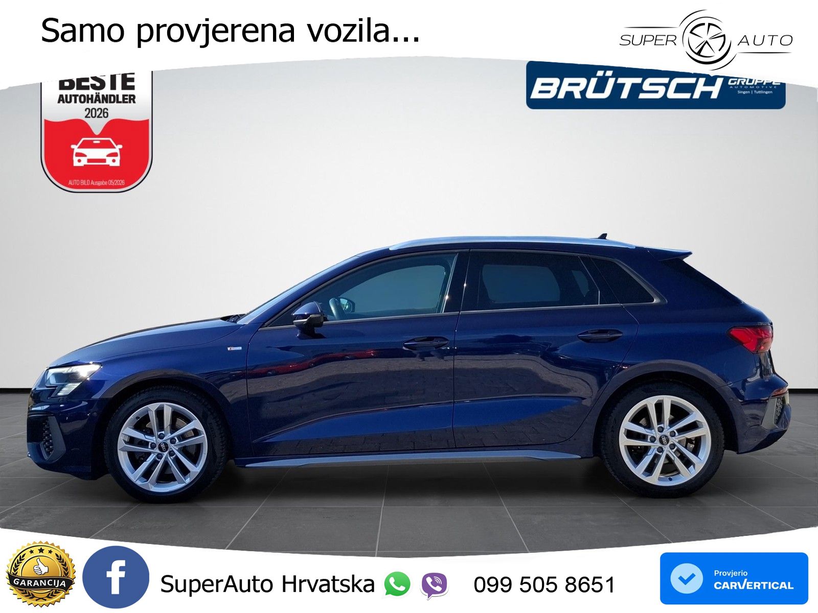 Audi A3 35 TFSI (150 KS) S tronic S line LED+GR SJED+ACC