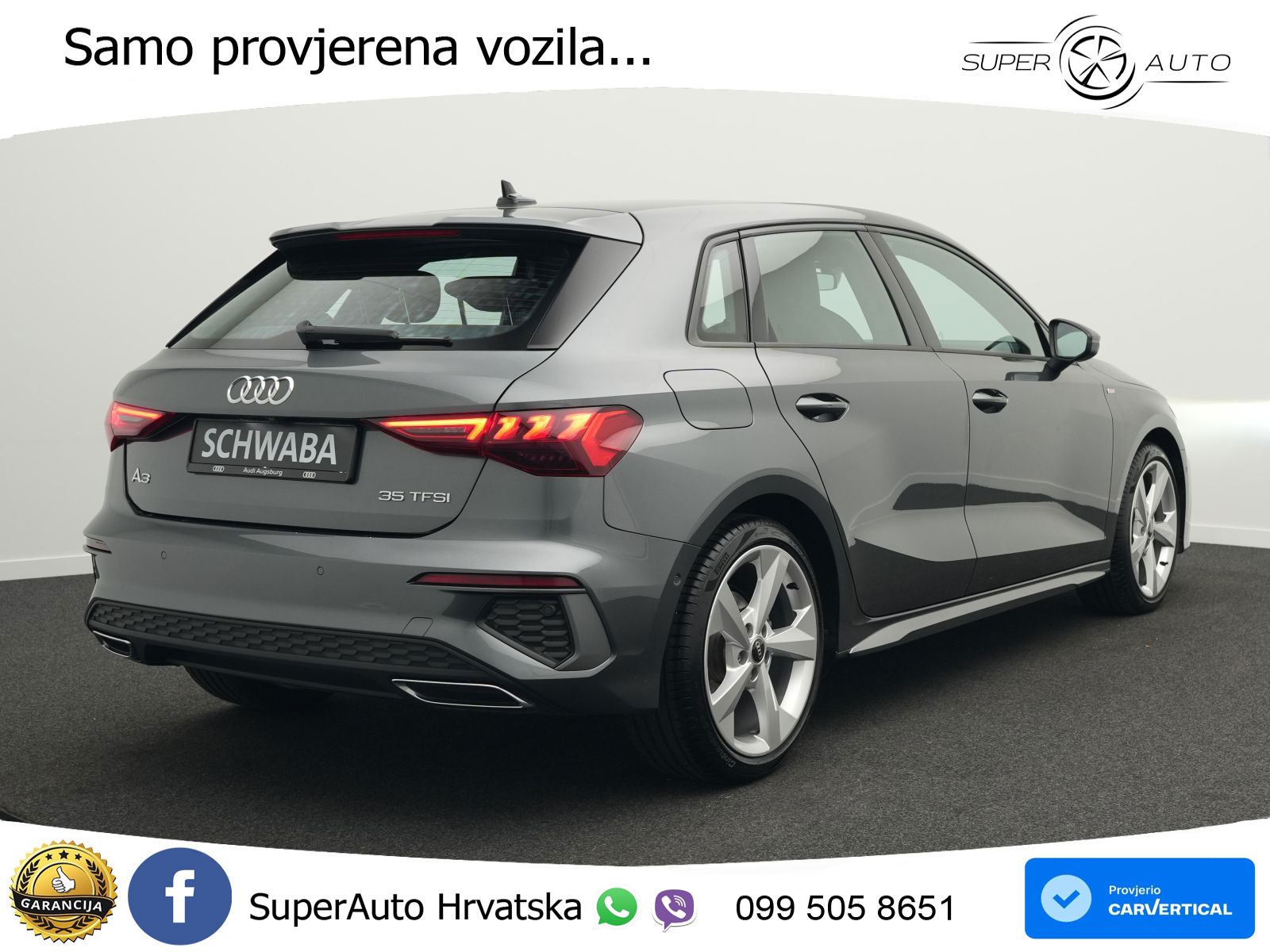 Audi A3 35 TFSI (150 KS) S tronic 2x S line