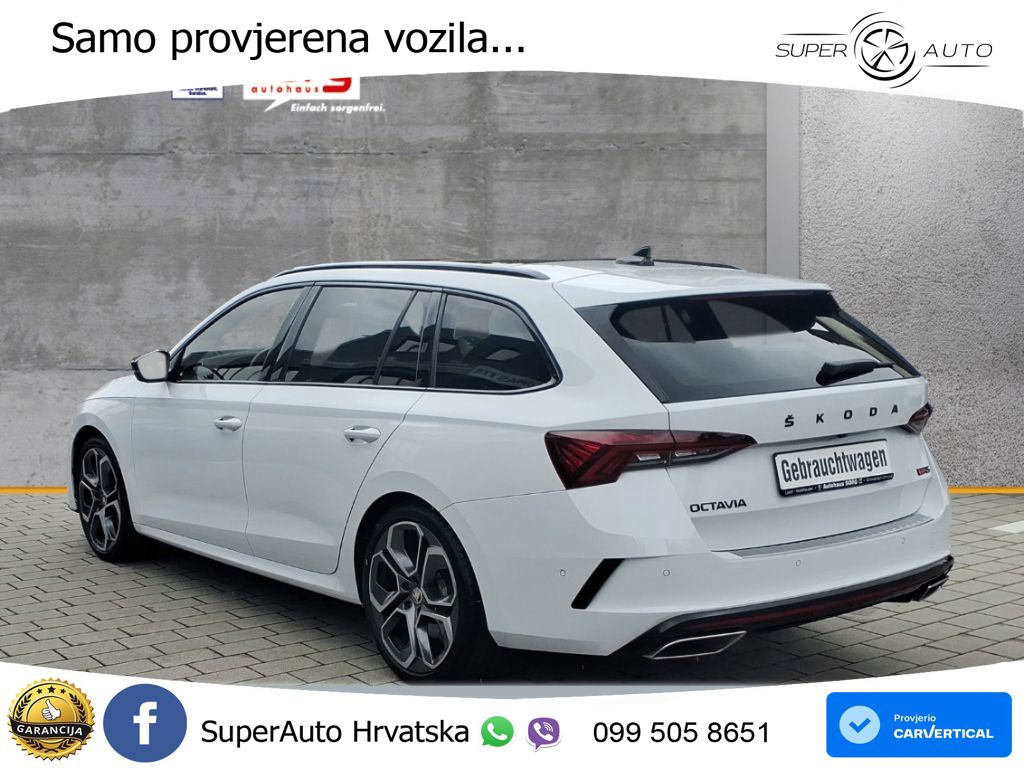 Škoda Octavia Combi RS 2.0 TSI (245 KS) DSG LED+GR SJED+ACC