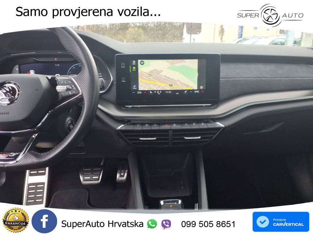 Škoda Octavia Combi RS 2.0 TSI (245 KS) DSG LED+GR SJED+ACC